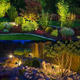 XIFEINIU Low Voltage Landscape Lights, 12V Outdoor LED Landscape Spotlights with IP65 Waterproof, 68.9ft Warm White Metal Landscape Lighting for Garden Yard Patio Walkway, 6 Pack (Extendable Up to 10 Lights)